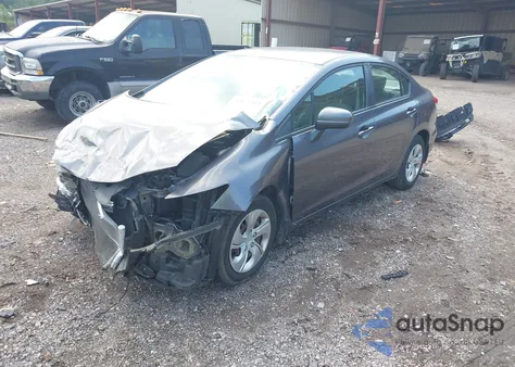 2014 Honda Civic Lx z USA, uszkodzony, nr VIN 19XFB2F5XEE079601